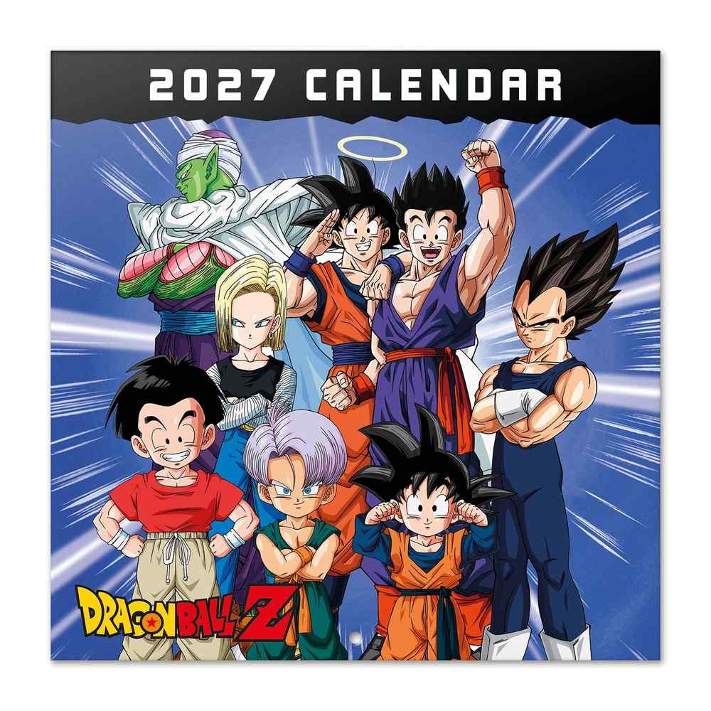 Grupo Erik Dragon Ball - 2027 30X30 Kalender - Mehrfarben